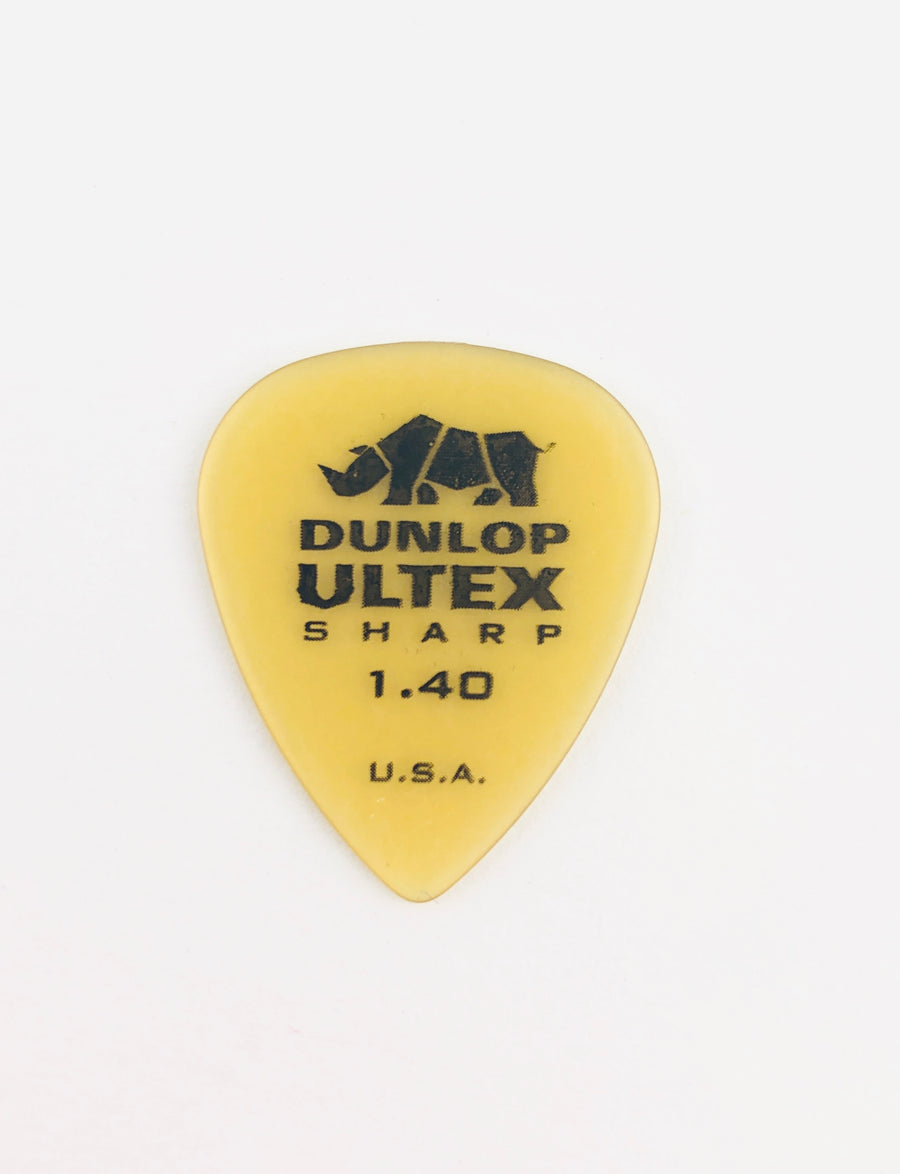 Dunlop Ultex Gold Sharp Flat Pick