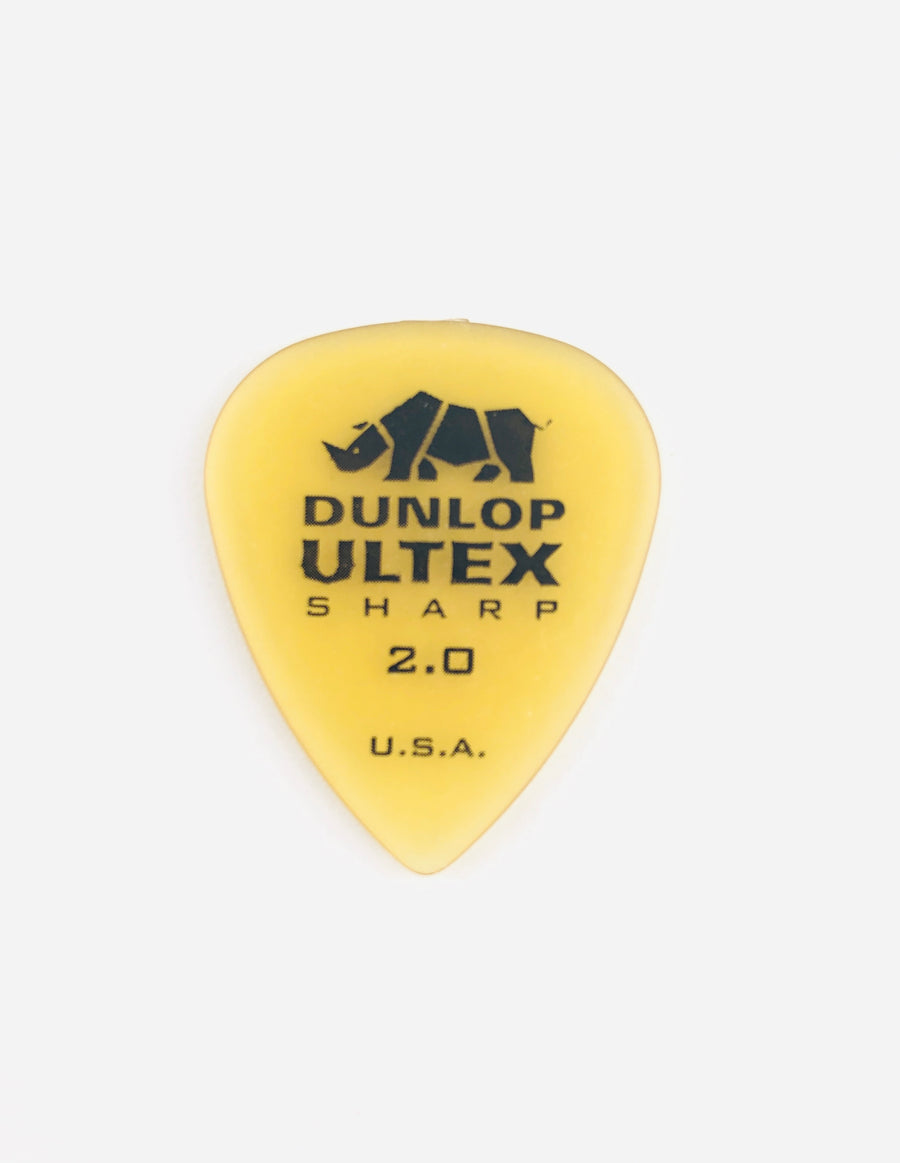 Dunlop Ultex Gold Sharp Flat Pick