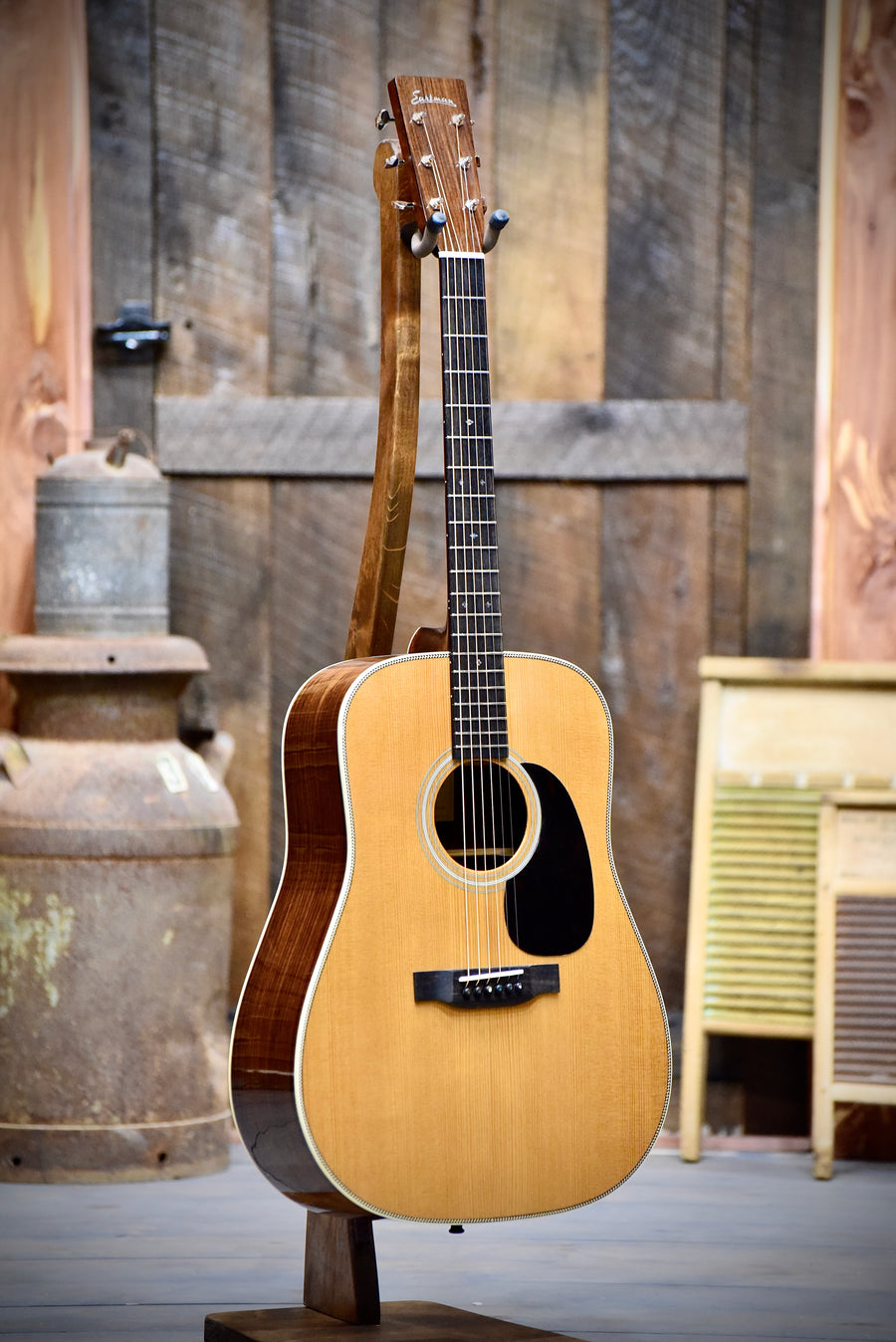 Bundle Deal - Eastman E20D-TC Dreadnought Acoustic Guitar With Case