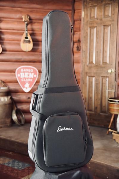 Pre-Owned Eastman E1SS-LTD-CLA Limited Sunburst Dreadnought Slope Shoulder Acoustic Guitar With Case