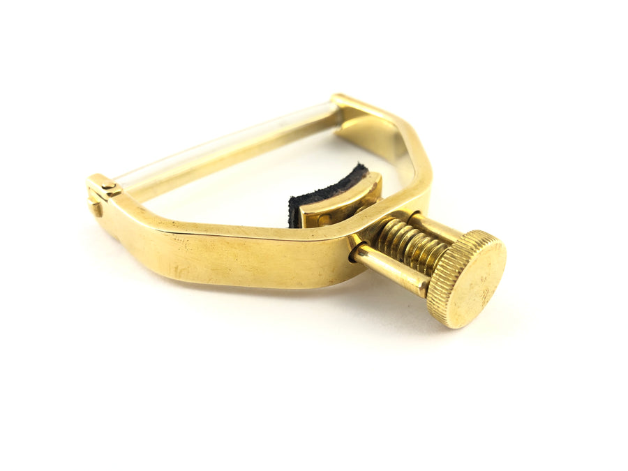 Dave’s “Ultimate” Brass Guitar Capo by Elliott Bending