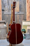 Yamaha FG9 Mahogany Dreadnought Acoustic Guitar With Case