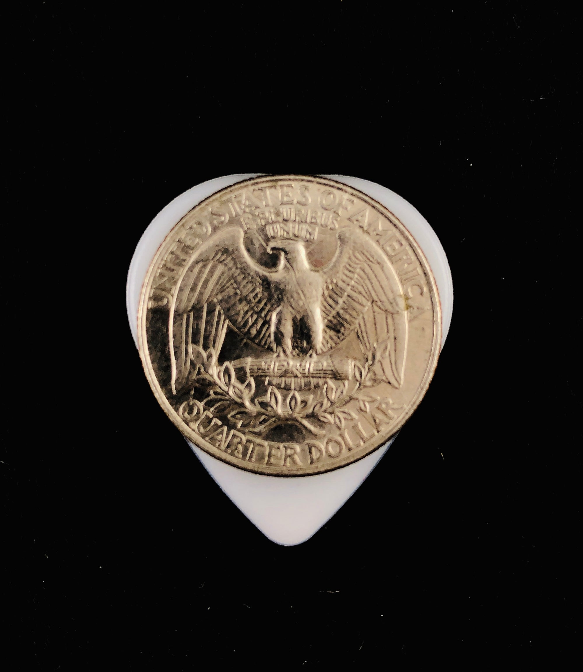 Fred Kelly .9mm Flat Pick- Available in Red Polycarbonate, Black Nylon, and White Delrin