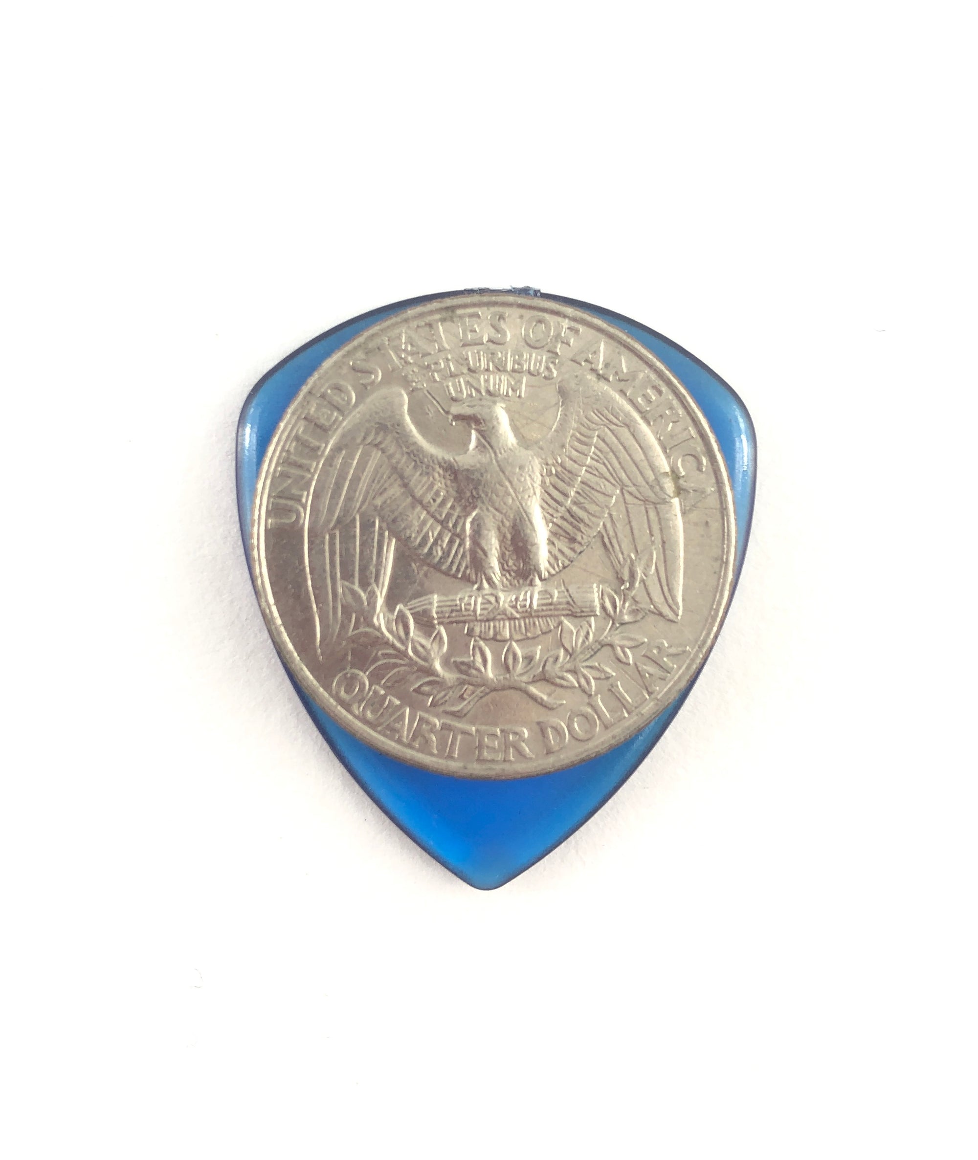 Fred Kelly 2mm Polycarbonate Flat Pick- Available in Red and Blue