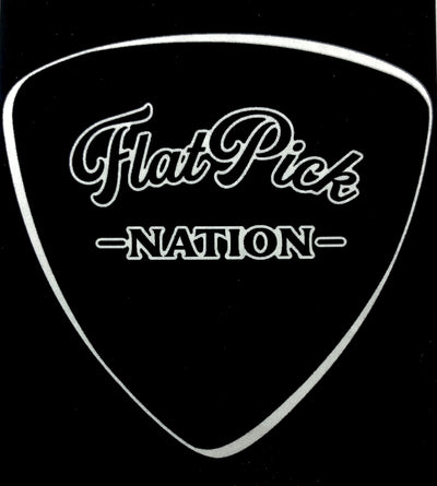 FlatPick Nation Case Sticker