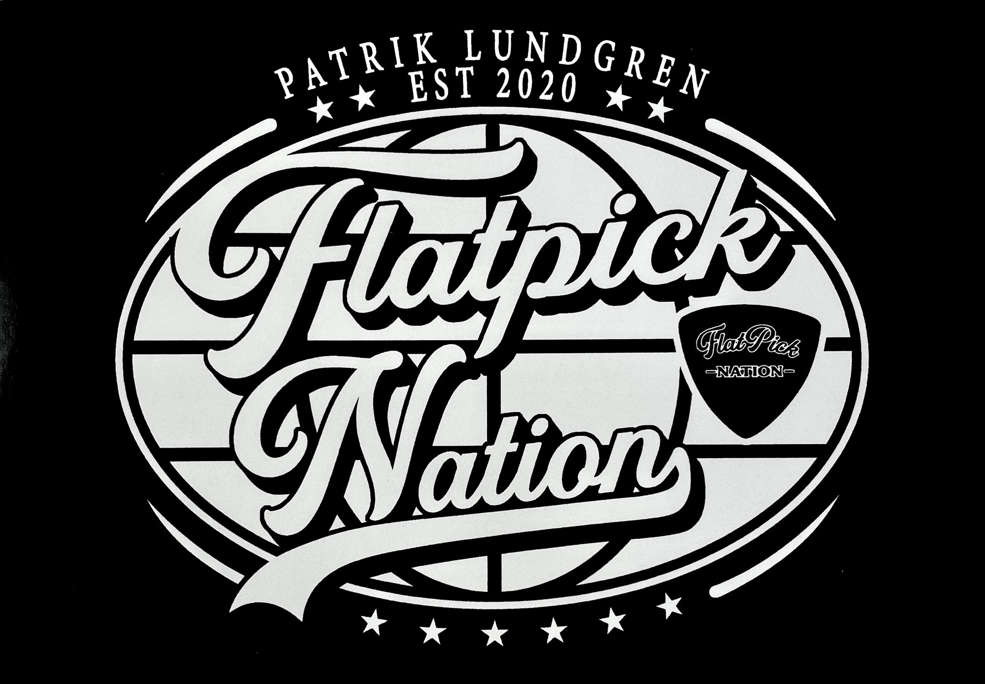 FlatPick Nation Case Sticker