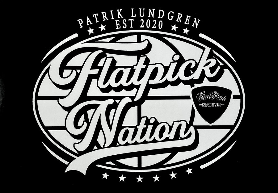 FlatPick Nation Case Sticker