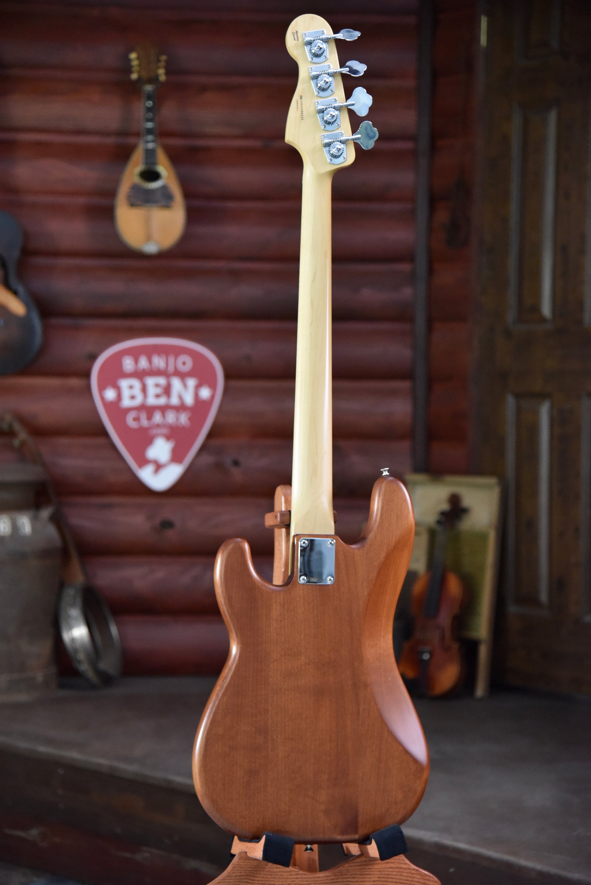 ベース Fender USA Fender Precision Bass Special Fender American Special Precision Bass - Olympic White