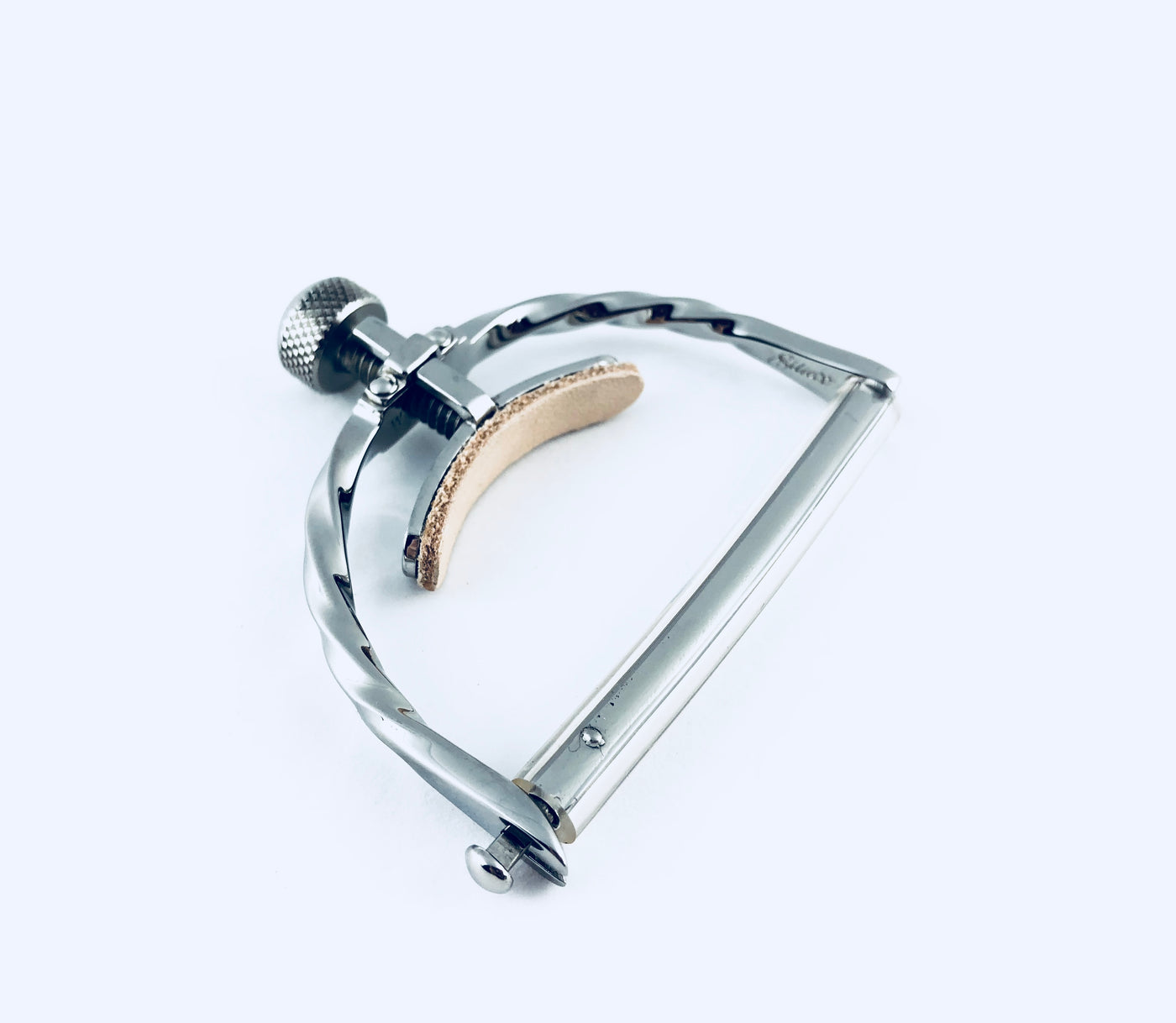 Elliott Elite 1 3/4" Polished Stainless Twist Frame Guitar Capo