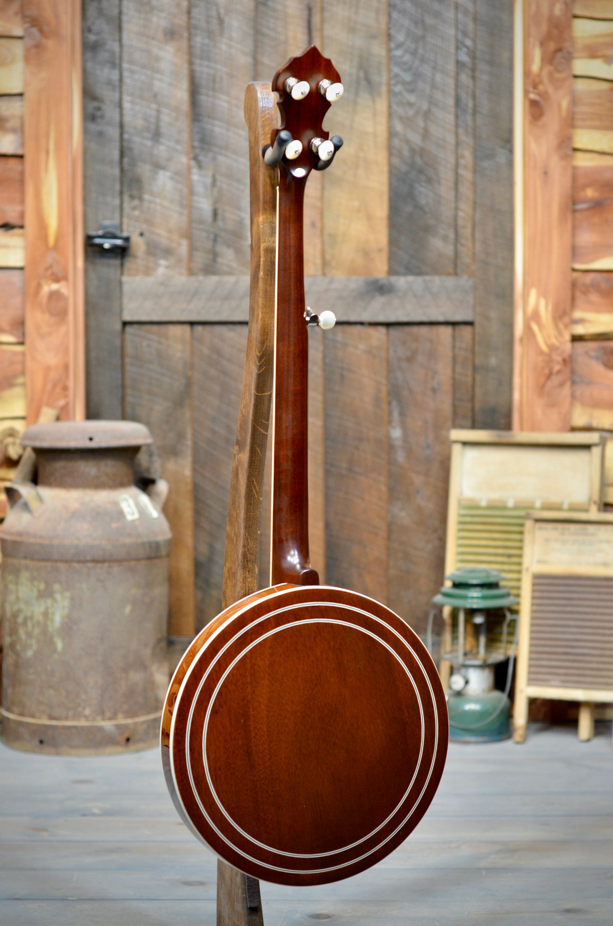 Gold Star GF-100FE "Flying Eagle Inlay" Resonator Banjo With Case