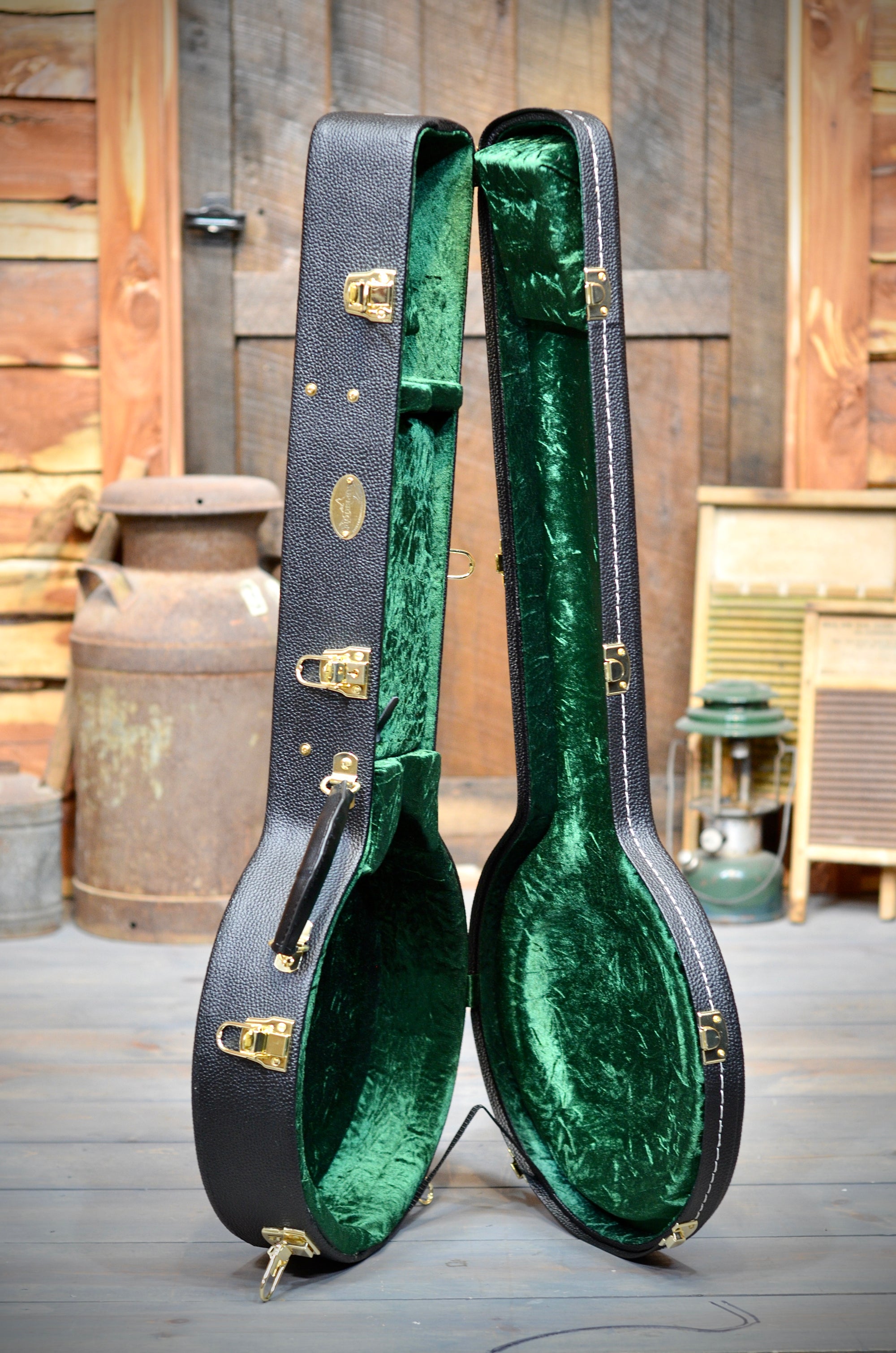 Gold Star GF-100HF "Hearts & Flowers" Resonator Banjo With Case