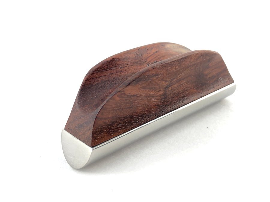 Shubb GS-1 Resophonic Guitar Stainless Steel Slide W/Hardwood Grip