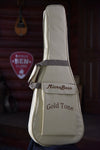 Gold Tone M-Bass 23 Inch Scale Fretless Acoustic Electric Micro Bass With Case