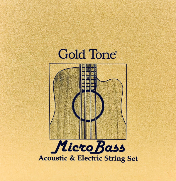 Gold Tone Micro Bass Rubber Strings Banjo Ben's General Store