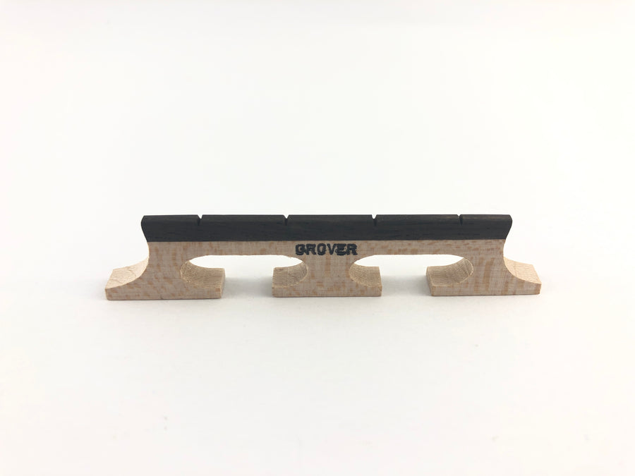 Grover Maple/Ebony Tenor 4-String Banjo Bridge