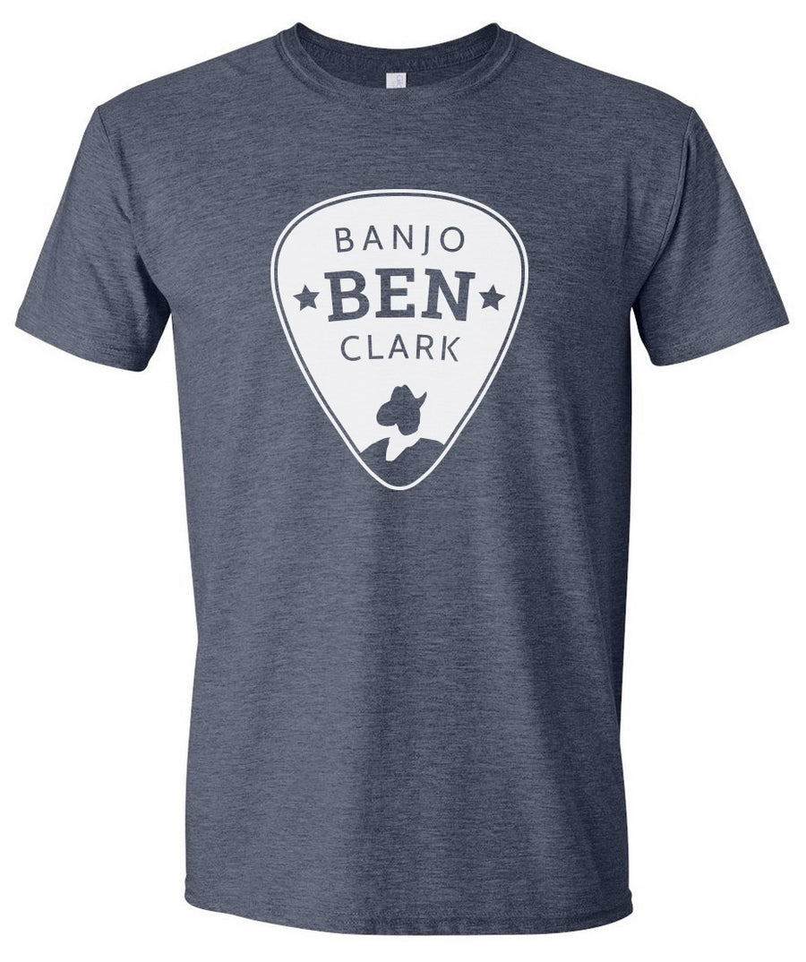 Banjo Ben Logo T-Shirt- Heather Navy