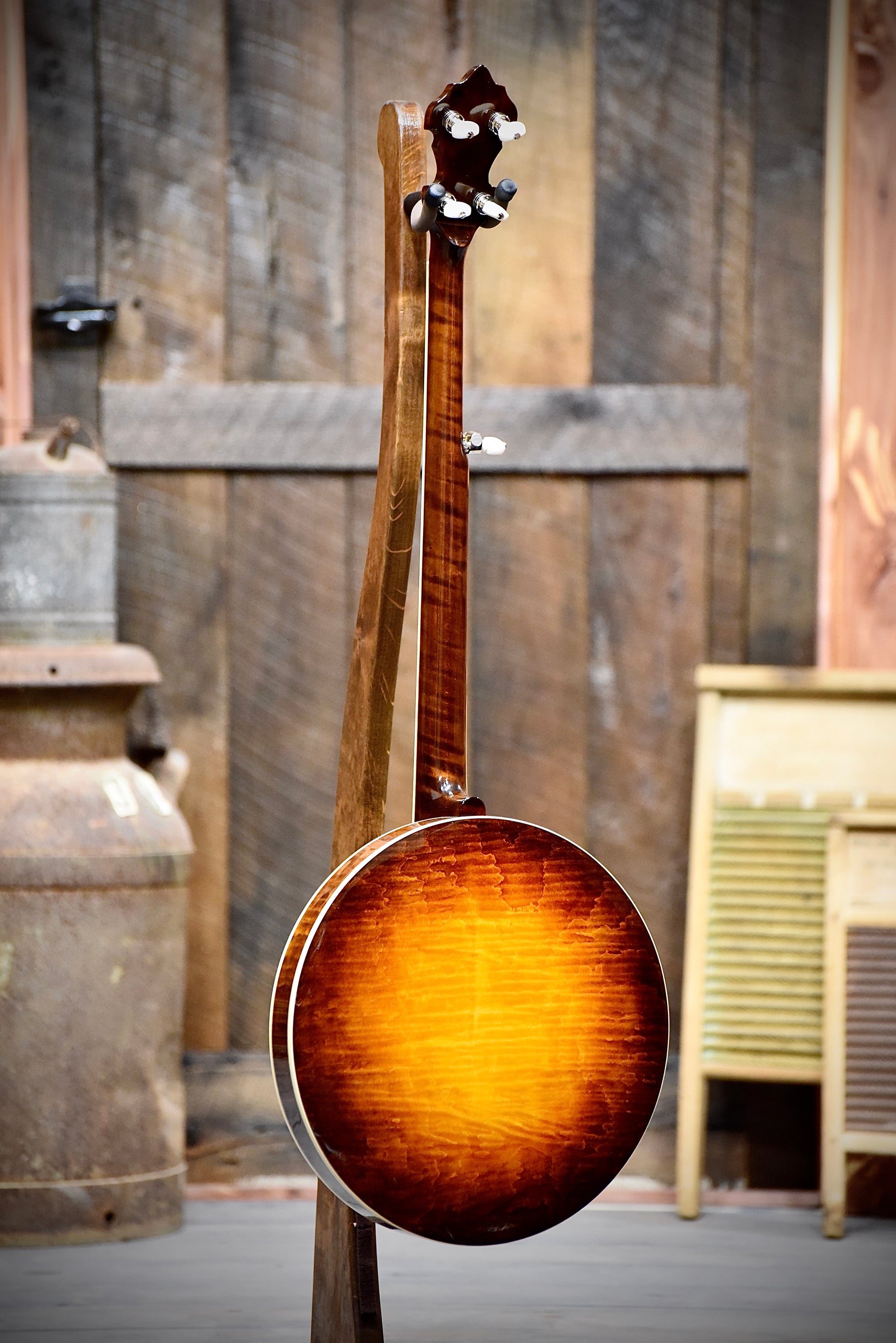 Huber Vintage Nickel Granada Truetone 5-String Banjo with Case