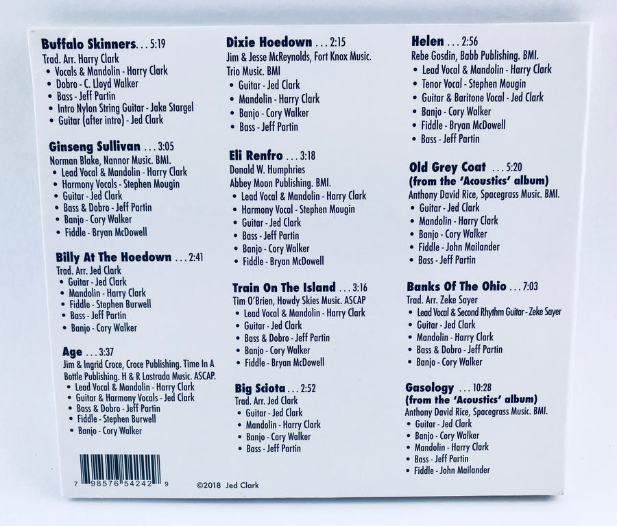 The 432 Sessions Bluegrass CD