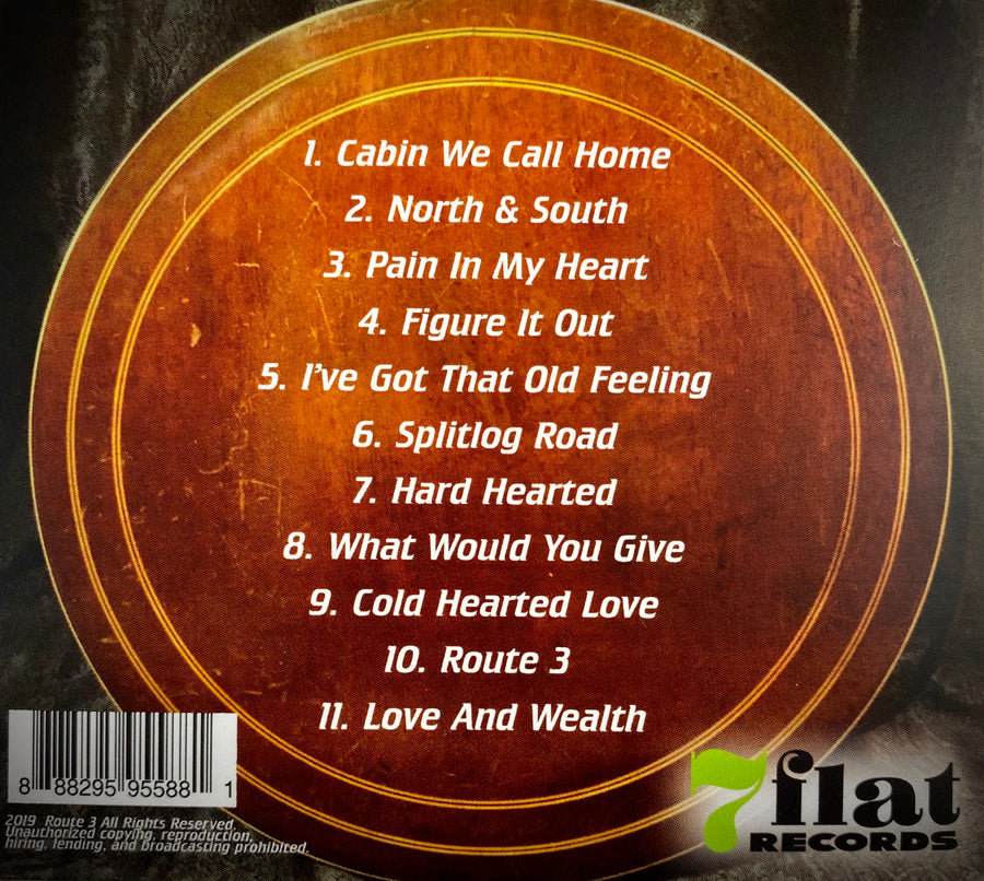 Route 3 Bluegrass CD