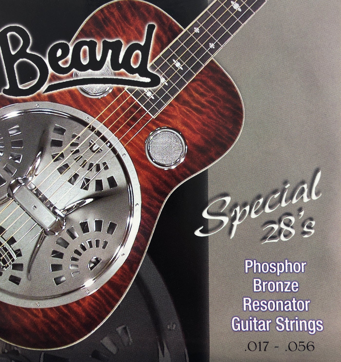 Beard Special 28's Phosphor Bronze Resonator Guitar Strings