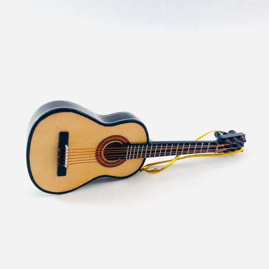 Folk Guitar Christmas Ornament