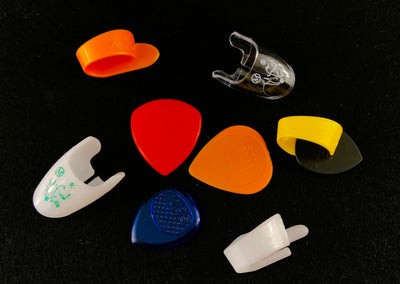 Fred Kelly Flat Pick, Thumb Pick, and Finger Pick Variety Pack