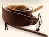 Levy's Cradle Banjo Strap with Sheepskin Pad (Black or Brown)