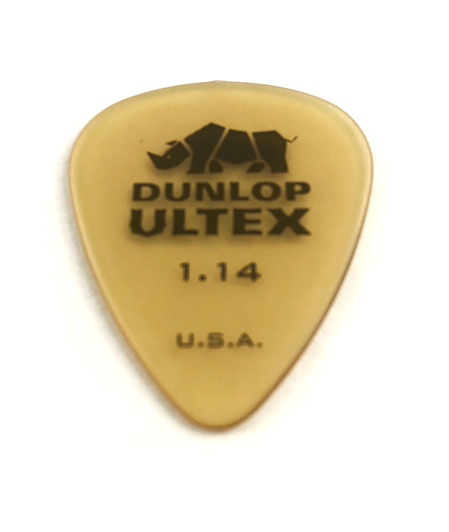 Dunlop Ultex Gold Teardrop Flat Pick