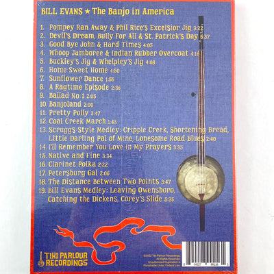 Bill Evans "The Banjo in America" DVD/CD set from Tiki Parlour Recordings