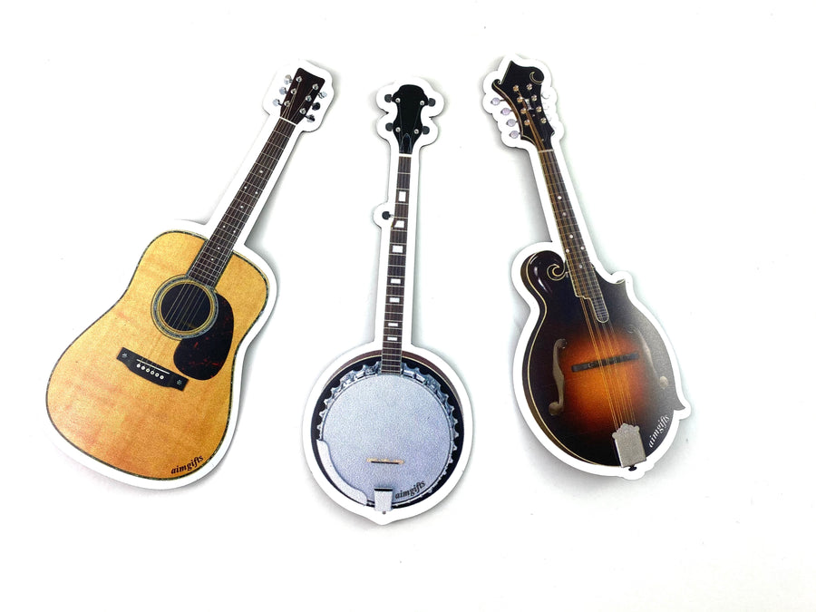 Bluegrass Instrument Magnet