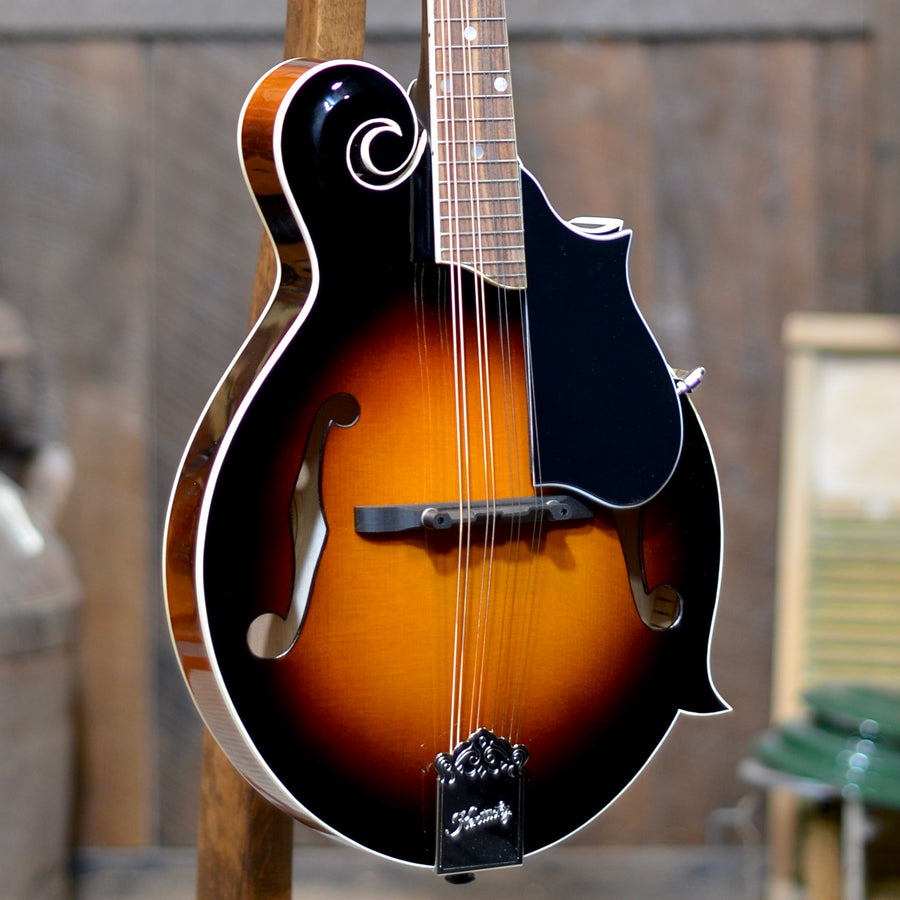 Bundle Deal - Kentucky KM-650 Standard F-Style Mandolin With Case