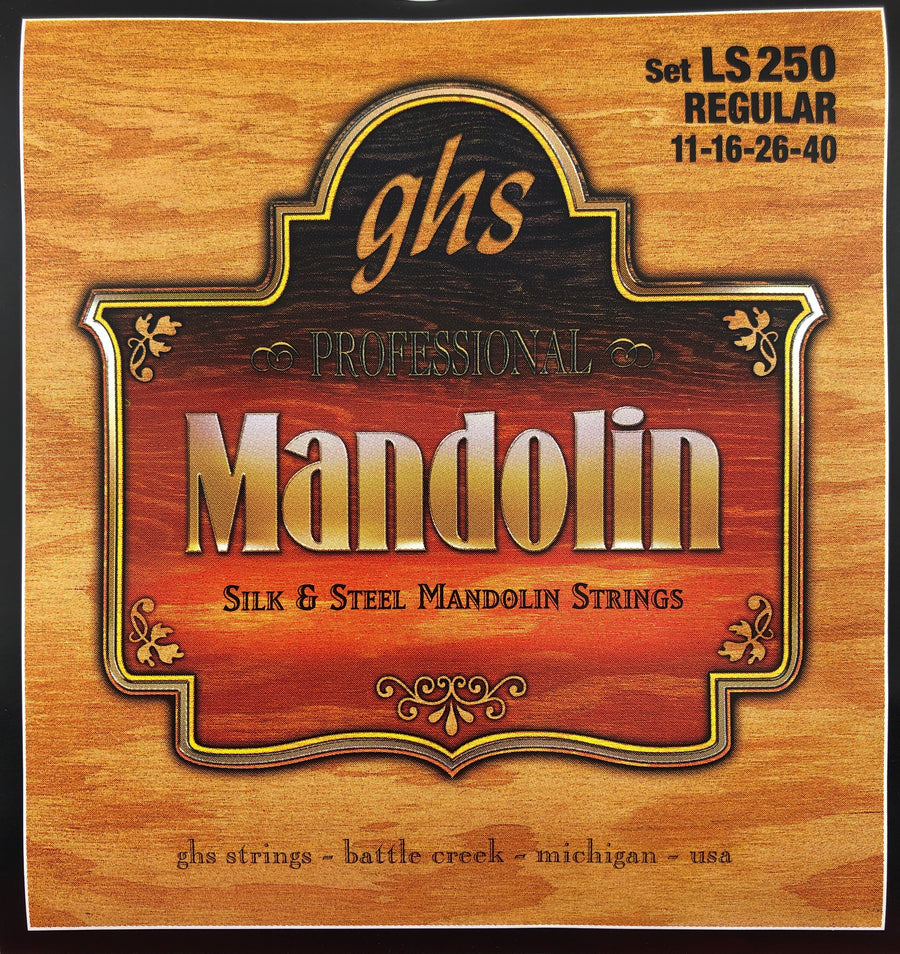 GHS LS250 Regular Silk And Steel Mandolin Strings