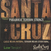 Santa Cruz Parabolic Tension Acoustic Guitar Strings - Low Tension