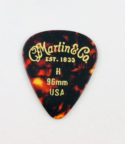 Martin Tortoise Celluloid Standard Guitar Pick (Choose Thickness)
