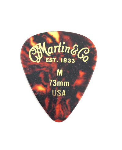 Martin Tortoise Celluloid Standard Guitar Pick (Choose Thickness)