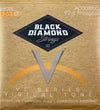Black Diamond N600L Acoustic Guitar Strings - Bright Bronze Light Gauge