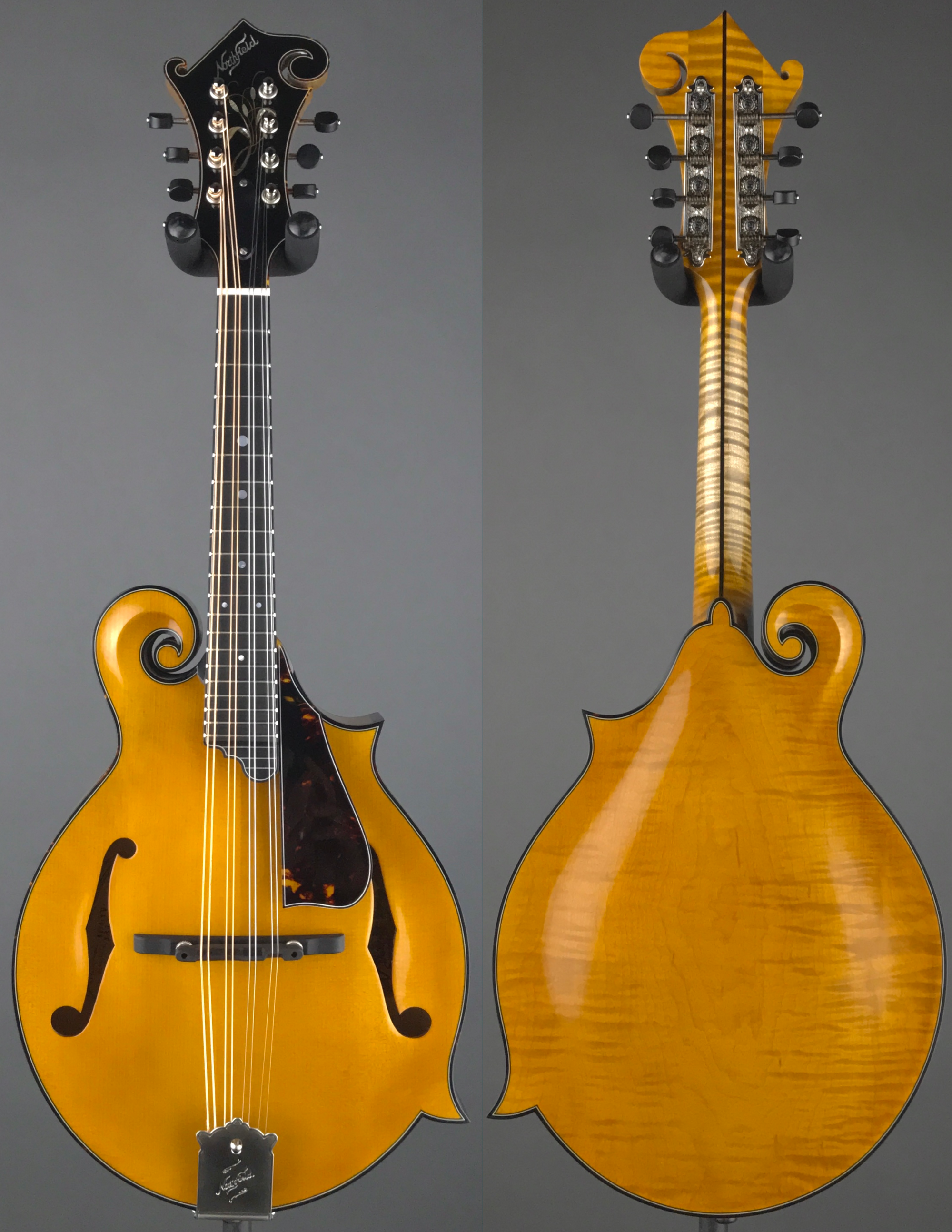 Northfield Artist Series Blonde F-Style Mandolin With Case