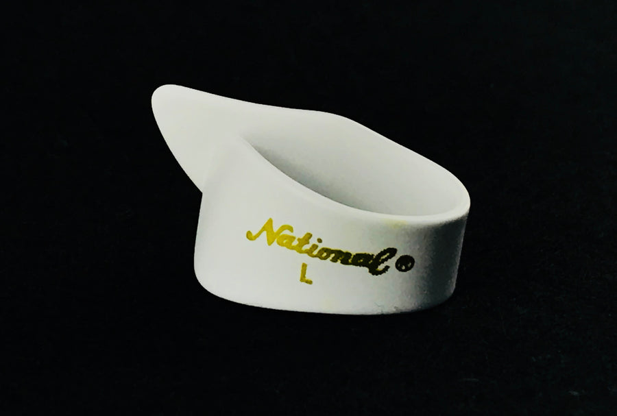 National White Thumb Pick