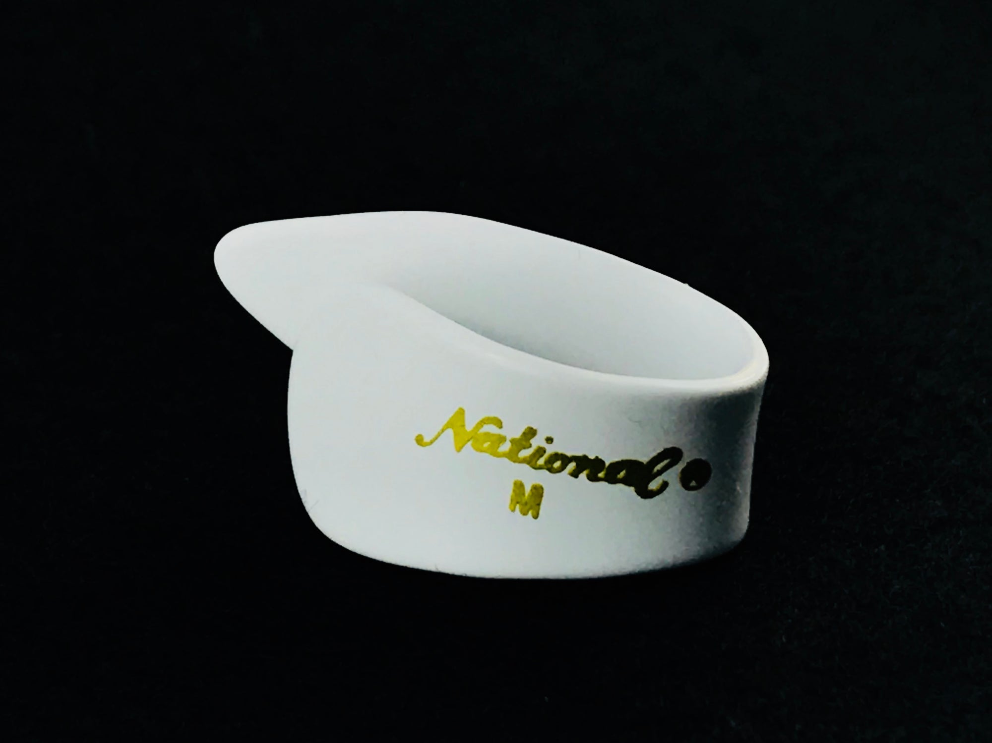 National White Thumb Pick