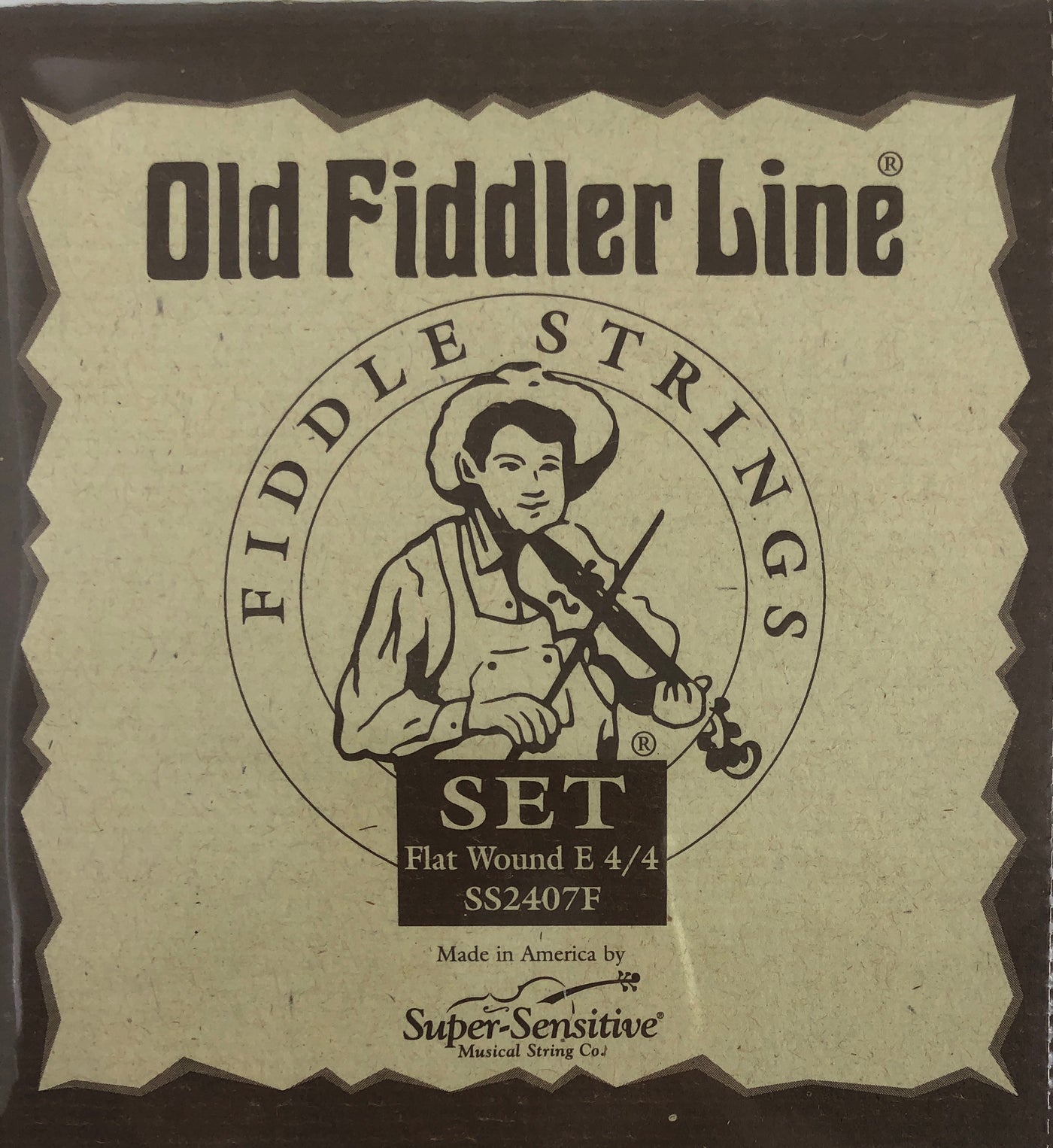Old Fiddler SS2407-FL Flat Wound Fiddle Strings 4/4 Size