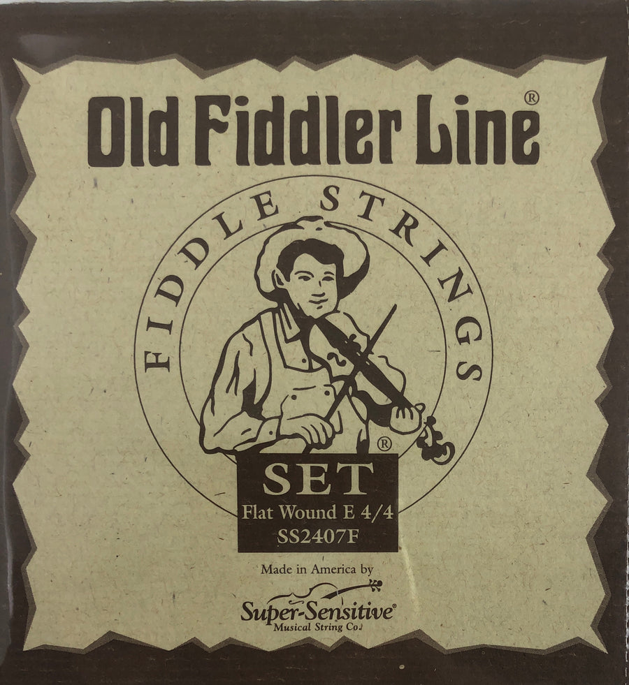 Old Fiddler SS2407-FL Flat Wound Fiddle Strings 4/4 Size