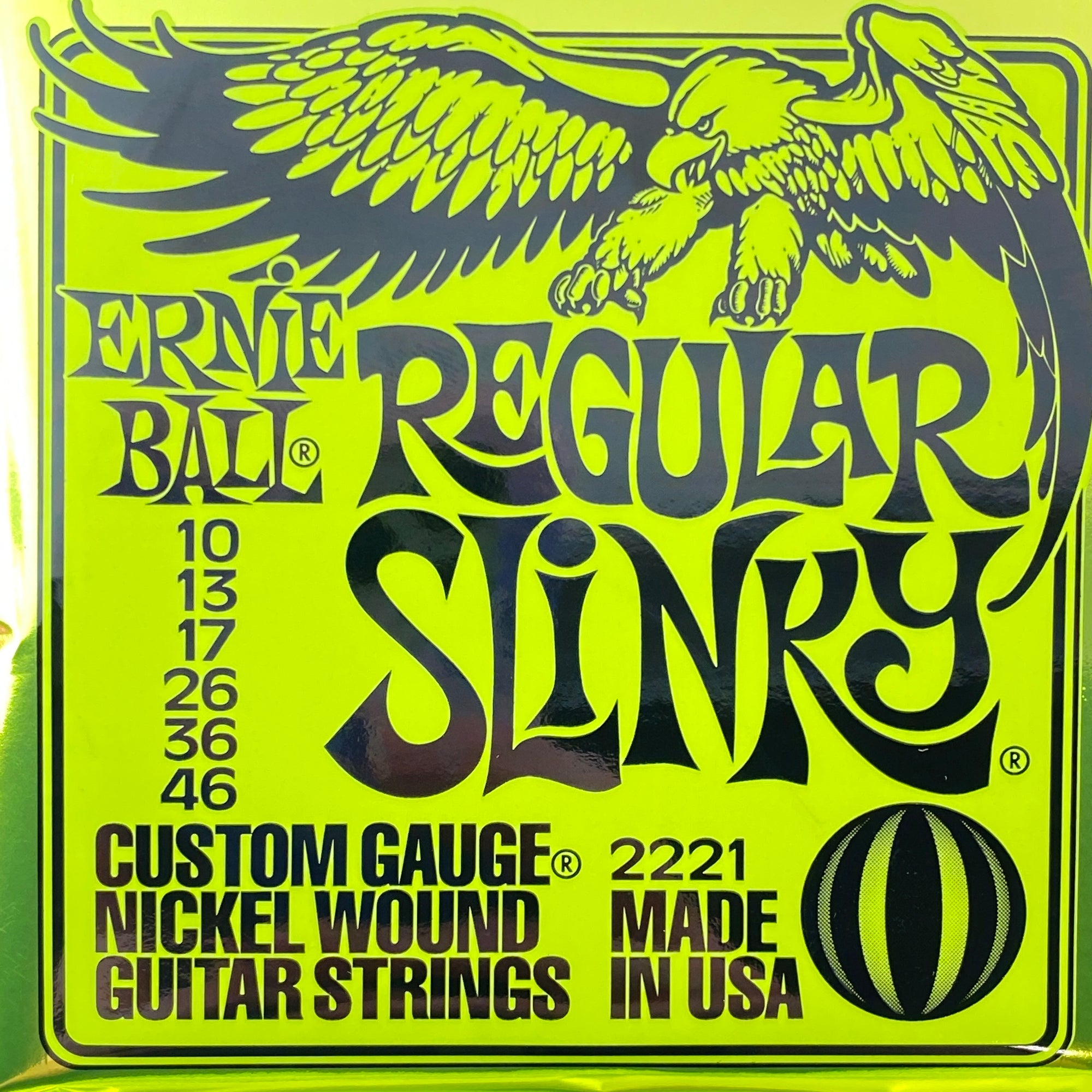Ernie Ball 2221 Regular Slinky Nickel Wound Electric Guitar Strings - Banjo  Ben's General Store
