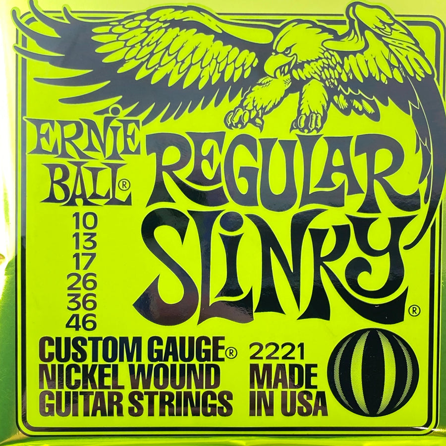 Ernie Ball 2221 Regular Slinky Nickel Wound Electric Guitar Strings