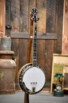 Stelling Masters Cross Walnut 5-String Banjo with Case