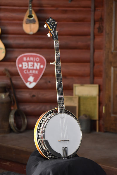 Stelling Sunflower 5-String Maple Bluegrass Banjo With Case