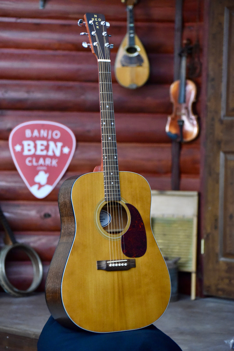 Pre-Owned Williams Custom Redneck Model Dreadnought Bluegrass Guitar
