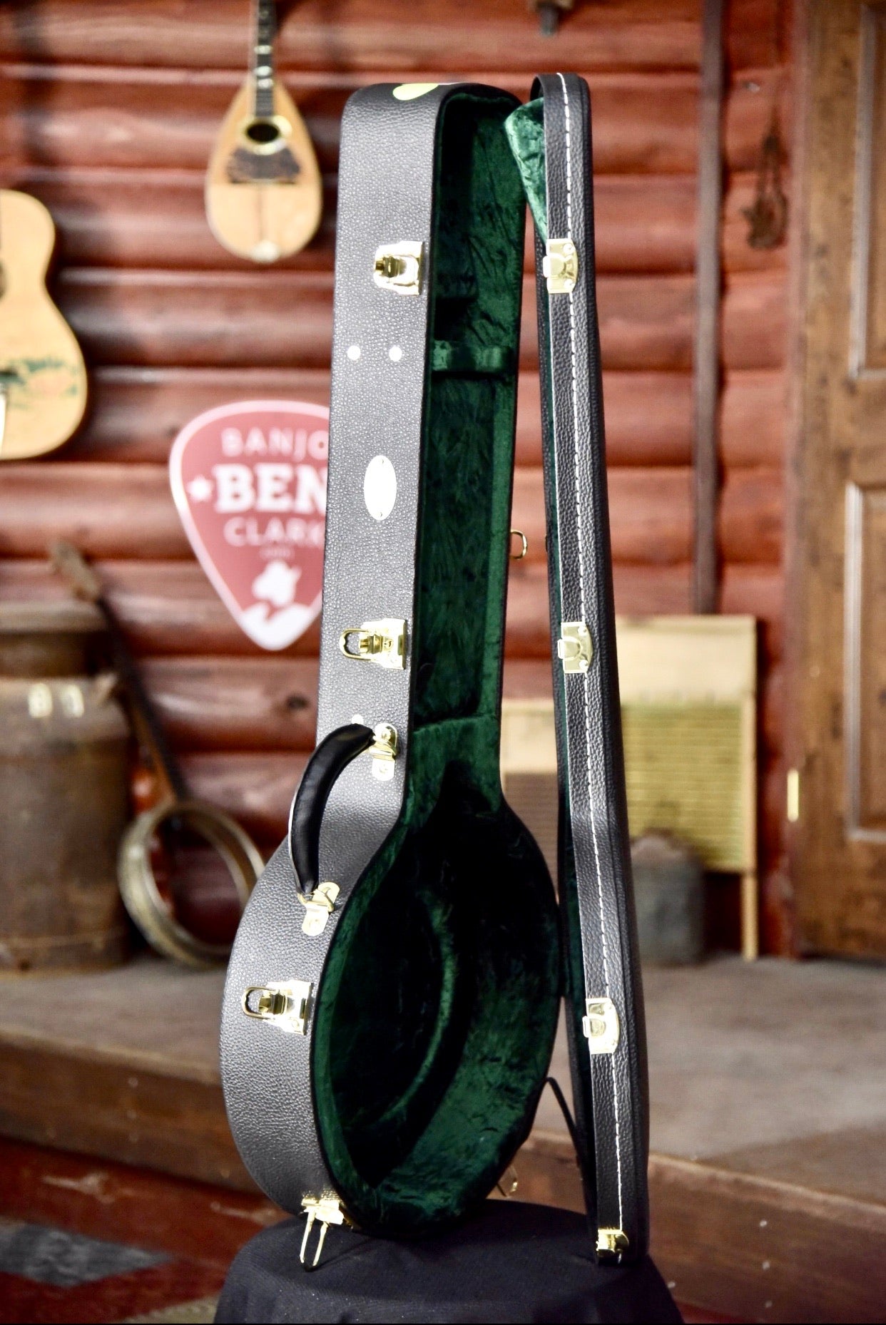 Huber Vintage Nickel Granada Truetone 5-String Banjo with Case