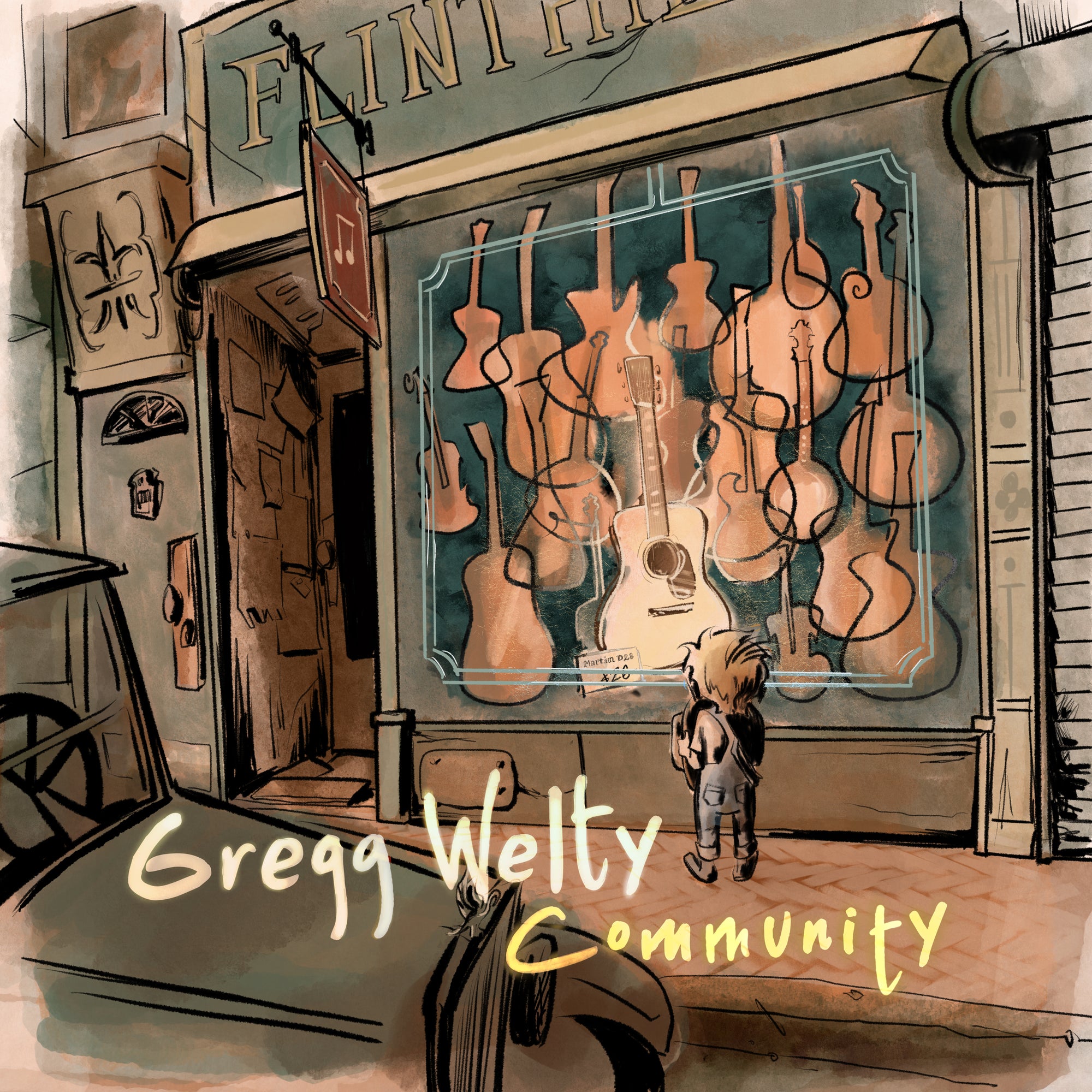 Gregg Welty “Community” Bluegrass CD
