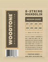 Woodtone Mandolin Signatures Phosphor Bronze Non-coated - Medium Strings