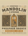 Woodtone Mandolin Signatures Phosphor Bronze Non-coated - Medium